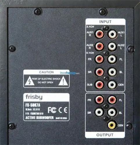 FRISBY FS-5007 5+1 SES SİSTEMİ