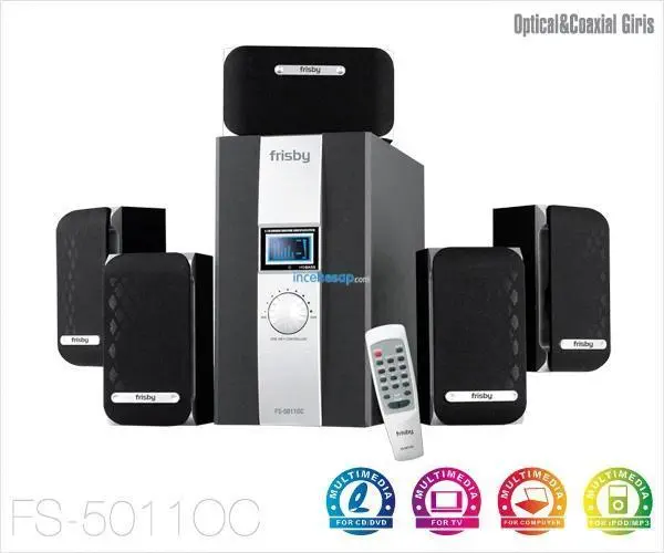 FRISBY FS-5011OC OPTİC 5+1 EV SİNEMA SİSTEMİ