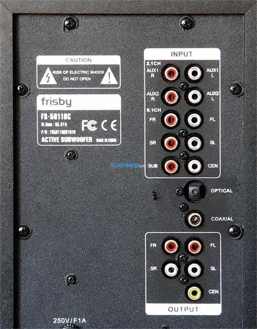 FRISBY FS-5011OC OPTİC 5+1 EV SİNEMA SİSTEMİ