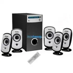 Frisby FS-5800 45W Rms 5+1 Ev Sinema Sistemi Siyah