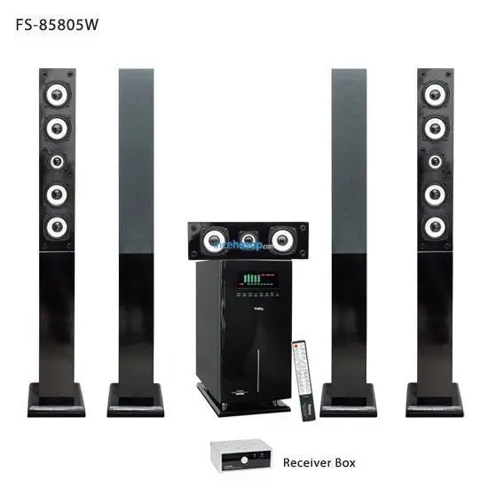 FRISBY 85505W 5+1 KABLOSUZ EV SİNEMA SİSTEMİ