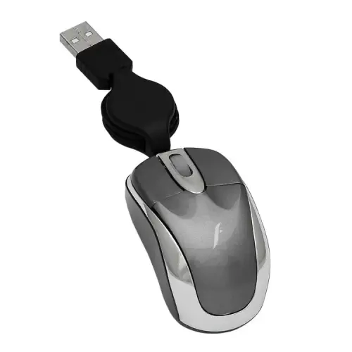 Frisby FM-840M Optik Makaralı Gümüş Mouse