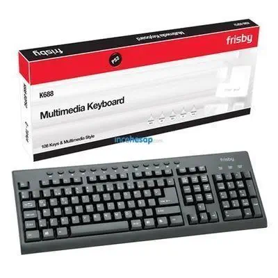 FRISBY K688 BQPS2 Q MM KLAVYE PS2 SİYAH