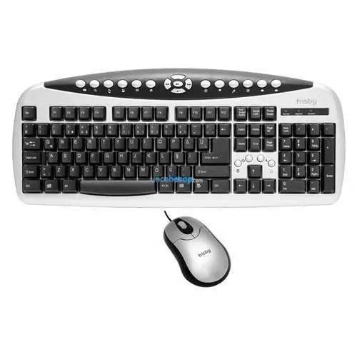 FRISBY K698M515SBQPS2 KABLOLU KLAVYE MOUSE SETİ 