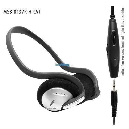 FRISBY MSB-813VR-H-CVT MİKROFONLU KULAKLIK 