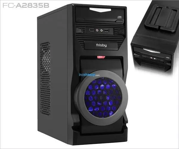 Frisby FC-A2835B Kulplu Midi Tower Kasa 300W