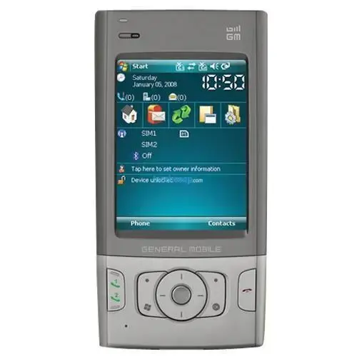 GENERAL MOBILE DSTW1 ( Microsoft Windows Mobile 6 Crossbow Pocket PC Edition + Çift Sim Kartlı) 