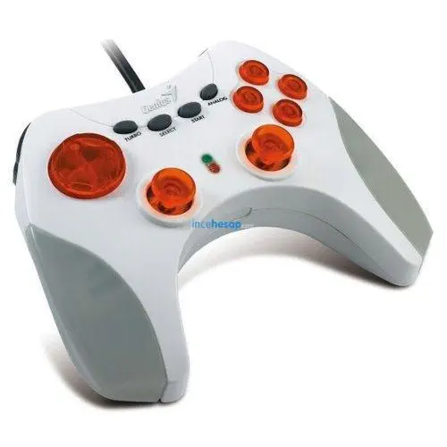 GENIUS BLAZE2 USB GAMEPAD TİTRESİM+TURBO(PC/PS2)