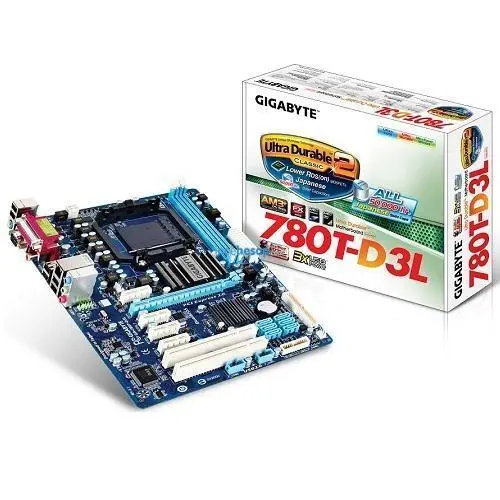 Gıgabyte 780T-D3L Amd Am3 Ddr3 Glan+Sata 16x