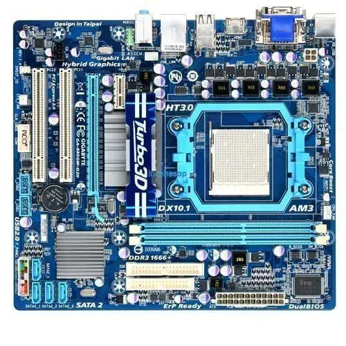 GIGABYTE 880GM-D2H AMD AM3 DDR3 VGA+GLAN+SATA 16X