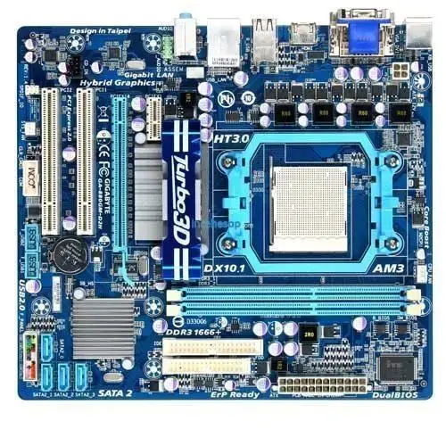 GIGABYTE 880GM-D2H AMD AM3 DDR3 VGA+GLAN+SATA 16X