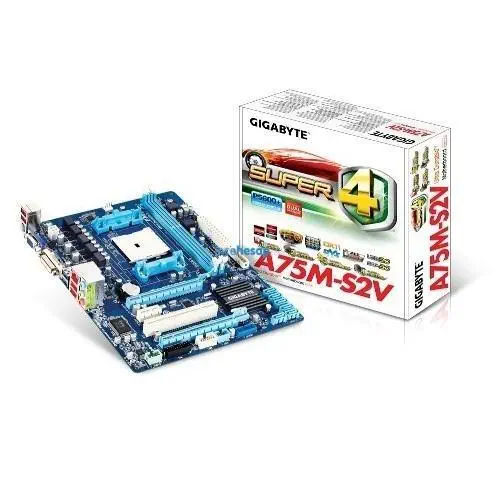 GIGABYTE A75M-S2V AMD FM1 DDR3 S+V+GL mATX