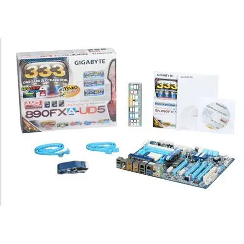 GIGABYTE 890FXA-UD5 AMD AM3 DDR3 GLAN+SATA2 16X