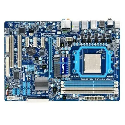 GIGABYTE MA770T-UD3 DDR3 LAN SATA 16x s938 AM3
