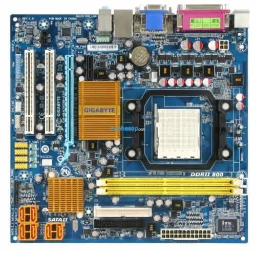 GIGABYTE MA74GMS2H AMD740G DDR2 VGA+GLAN+SATA 16X