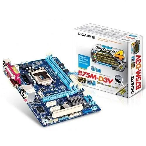 Gigabyte B75M-D3V Ddr3 Vga+Ses+Glan 16X Anakart