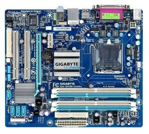 Gigabyte G41M-Combo G41 DDR2/3 Vga+Glan+Sata