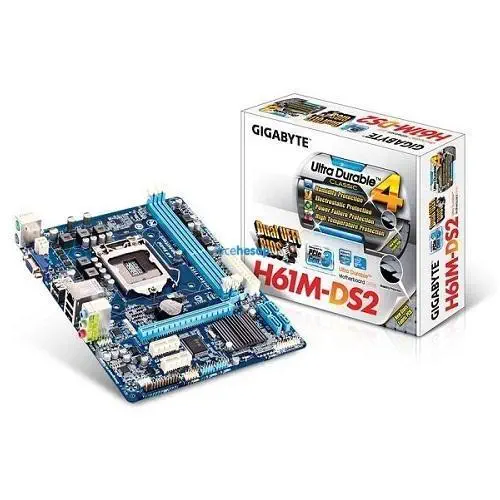 Gigabyte H61M-DS2 DDR3 V+S+Glan 16X Anakart
