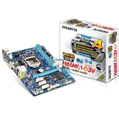 GIGABYTE H61MA-D3V DDR3 SATA+SES+GLAN 16x