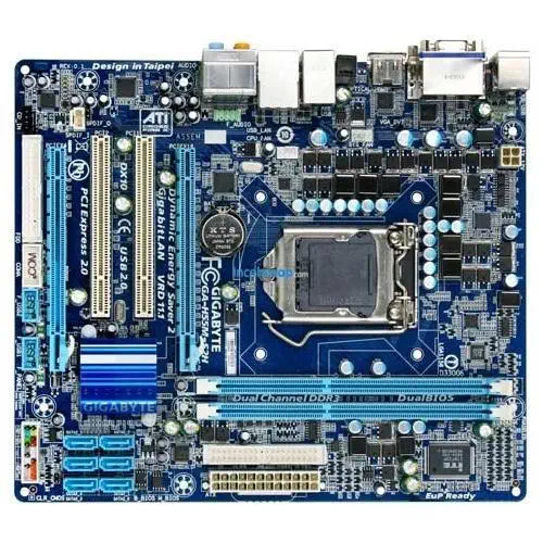 GIGABYTE H55MS2H H55 DDR3 LAN+SATA 16X