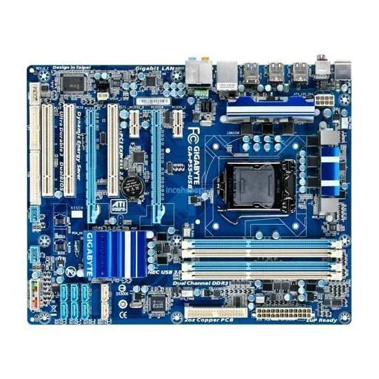GIGABYTE P55-USB3 P55 DDR3 GLAN+SES+SATA2 16x