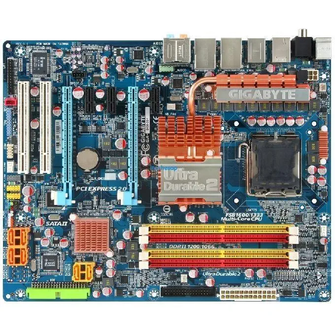 GIGABYTE EX38DS4 X38 DDR2 GLAN+SATA2 ANAKART