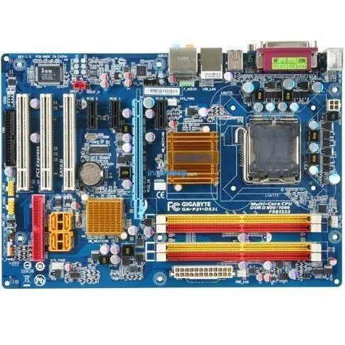 GIGABYTE P31DS3L P31 DDR2 LAN+SATA 16X