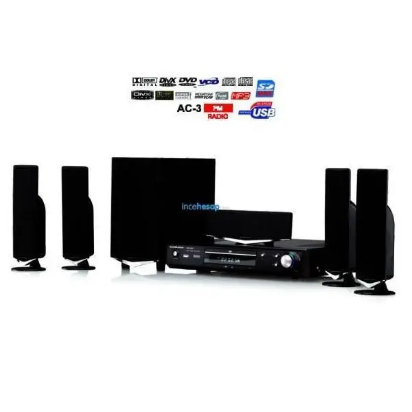 GOLDMASTER DVP-6000 EV SİNEMA SİSTEMİ