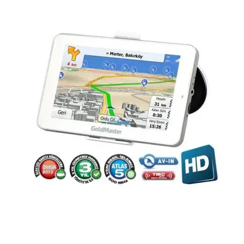 Goldmaster NAV-580 HD Navigasyon