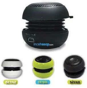 GOLDMASTER MOBILE-10-S MP3 MİNİ CEP HOPARLÖR SİYAH