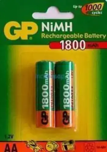 GP 1800 mAh Ni-MH AA ŞARJLI KALEM PİL(2Lİ BLİSTER)