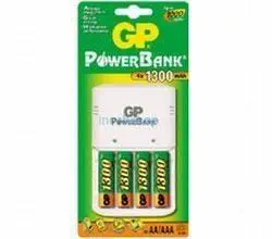GP P.BANK  ŞARJ KİTİ (4X1300 mAh AA PİL)(14-18 sa)