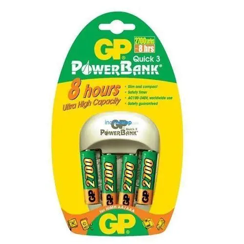 GP MINI POWERBANK ŞARJ KITI(2X800mAh AA PIL)(25sa)