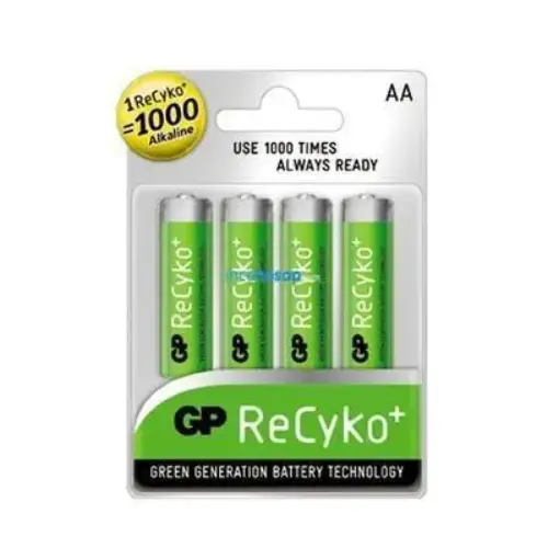GP 2100mAh AA RECYKO ŞARJLI KALEM PİL(4 LÜ BLİSTER