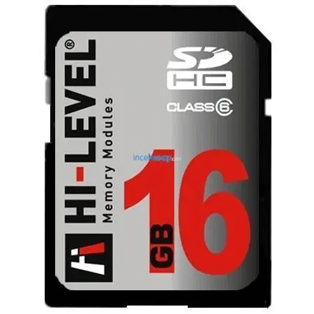 16 GB SDHC Class 6 Secure Digital Card Hi-Level