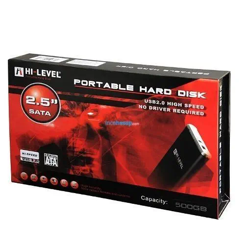 HI-LEVEL 500 GB (2.5) DISK SİYAH