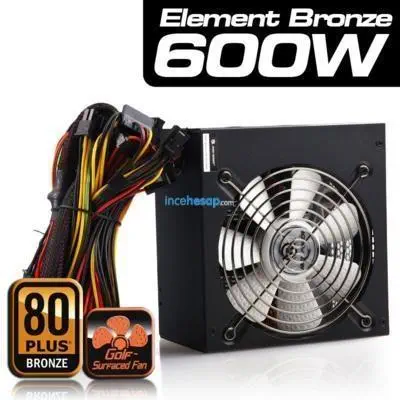 HIGH POWER ELEMENT 80+ PLUS BRONZE P.SUPPLY 600W