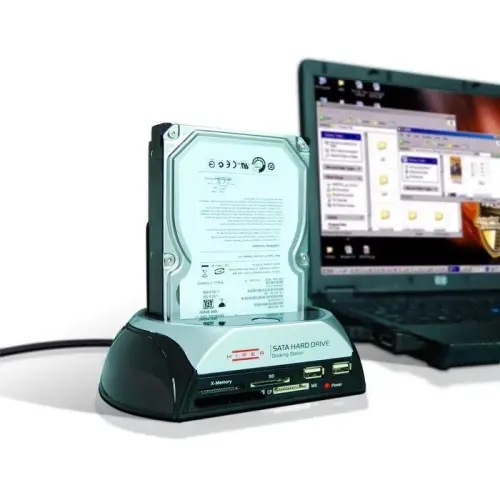 Hiper C1 3550EC Combo E-Sata Docking Station Cardread