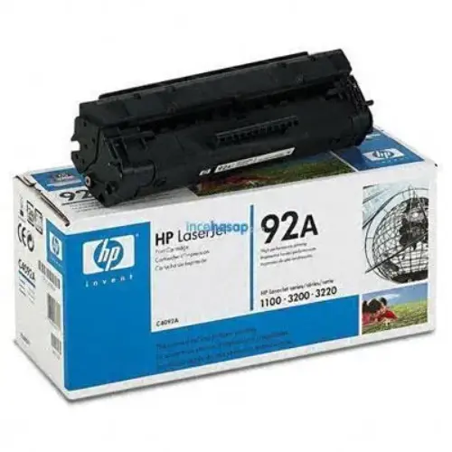 HP C4092A Siyah Toner (HP 1100/1100A/3200)