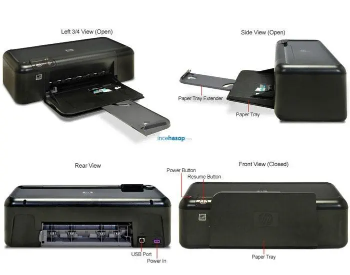 HP DESKJET D2660 RENKLI YAZICI-A4 (CH366B)
