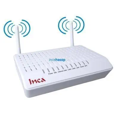 Inca IM-300NX 4 Port 300Mbps Kablosuz Modem + Router