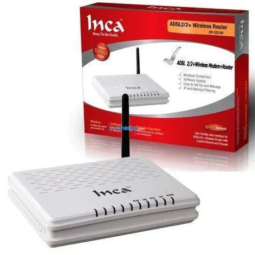 Inca IM-201W Wireless ADSL2/2+ Modem + Router