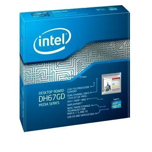 INTEL DH67GD H67 DDR3 GLAN+SATA+DVI-I+HDMI+DP 16X