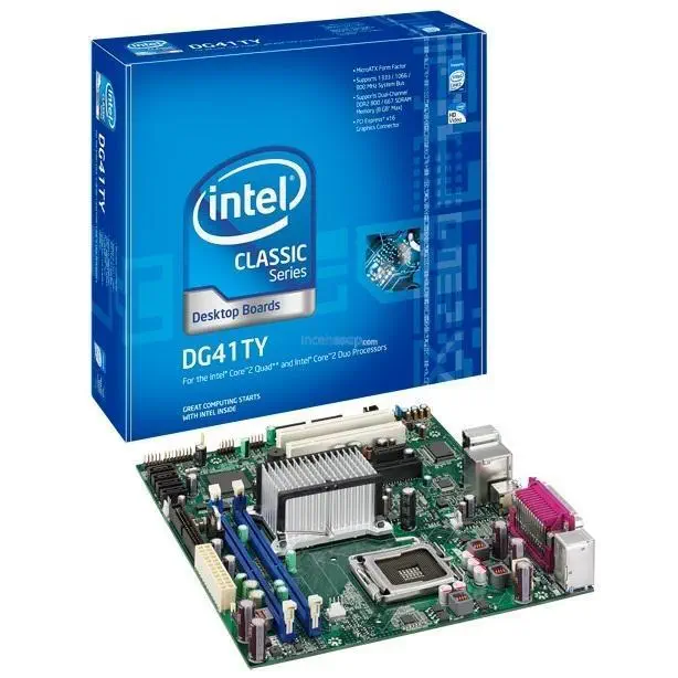 INTEL G41TY G41 DDR2 VGA+GLAN+SATA2 16X-BLK
