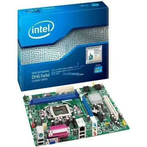 INTEL DH61WWB3 H61 DDR3 GLAN+SES BULK 16x i3,i5,i7