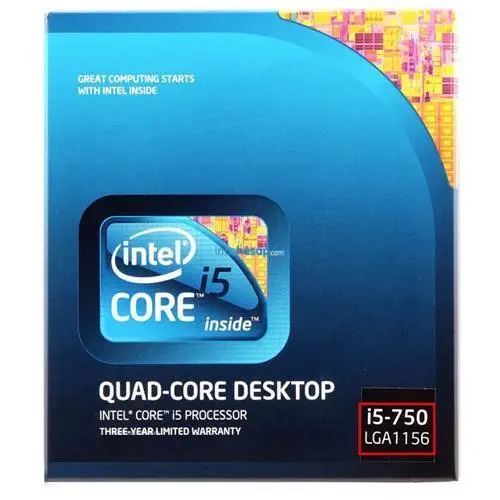 INTEL CORE I5 750 2.66GHz 8MB 64BIT 1156p