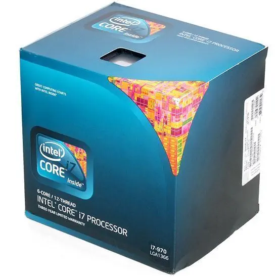 INTEL CORE I7 970 3.20GHz 4.8GT/s 12MB 64BIT 1366