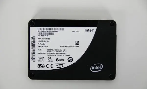 INTEL 80 GB X25-M 2.5″ SSD SATA2 DİSK