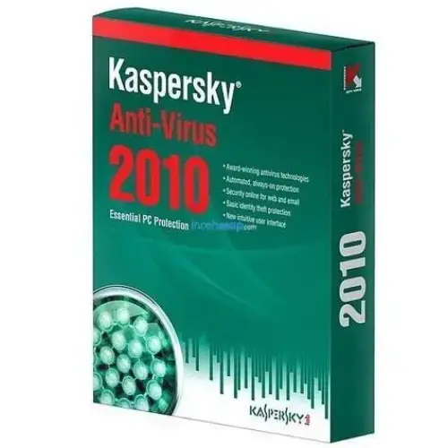 KASPERSKY ANTIVIRUS 2010 TÜRKÇE DVD KUTU