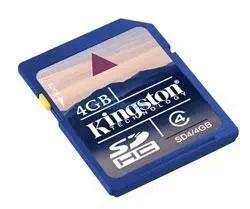 Kingston 4 GB SDHC Secure Digital